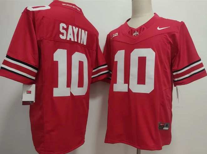 Ohio State Buckeyes Nike men's #10 Julian Sayin Stitched Jersey