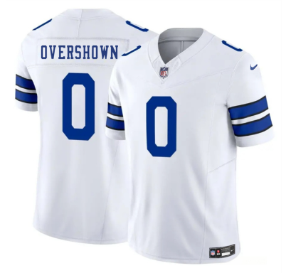 Men's Dallas Cowboys #0 DeMarvion Overshown   Stitched Football Jersey