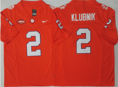 Men's Clemson Tigers #2 Cade Klubnik White F.U.S.E. Stitched Football Jersey