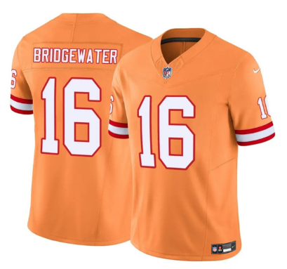 Men's Tampa Bay Buccaneers #16 Teddy Bridgewater   Football Stitched Jersey