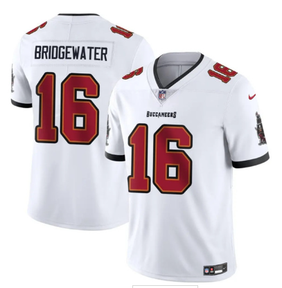 Men's Tampa Bay Buccaneers #16 Teddy Bridgewater   Football Stitched Jersey