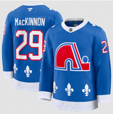 Men's Colorado Avalanche #29 Nathan MacKinnon Blue 2025 Alternate Stitched Jersey Men's Colorado Avalanche #29 Nathan MacKinnon Blue 2025 Alternate Stitched Jersey