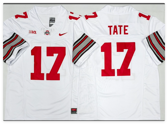 Ohio State Buckeyes Red #25 JACKSON Men's Jersey Ohio State Buckeyes Red #25 JACKSON Men's Jersey