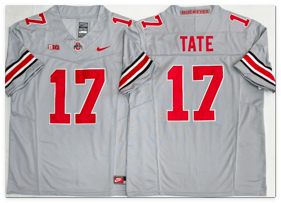 Ohio State Buckeyes Red #25 JACKSON Men's Jersey Ohio State Buckeyes Red #25 JACKSON Men's Jersey