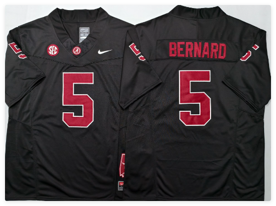 men's Alabama Crimson Tide #5 BERNARD jersey men's Alabama Crimson Tide #5 BERNARD jersey