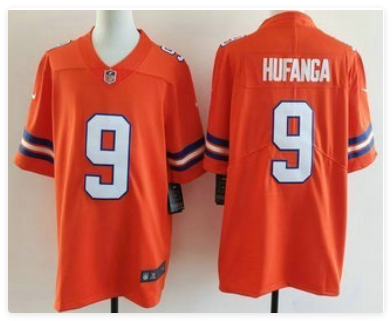 Men's Denver Broncos #9 Talanoa Hufanga Limited stitched Jersey Men's Denver Broncos #9 Talanoa Hufanga Limited stitched Jersey