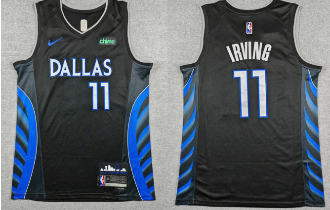 DALLAS MAVERICKS NIKE 2025-26 CITY EDITION KYRIE IRVING  stitched men JERSEY