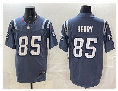 Men's New England Patriots #85 Hunter Henry 2025 F.U.S.E. “Rivalries” Vapor Limited Stitched Football Jersey