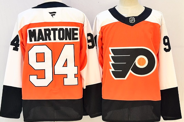 PORTER MARTONE PHILADELPHIA FLYERS FANATICS PREMIUM HOME JERSEY PORTER MARTONE PHILADELPHIA FLYERS FANATICS PREMIUM HOME JERSEY