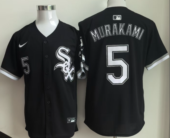 Munetaka #5 Murakami   MEN Stitched Jersey