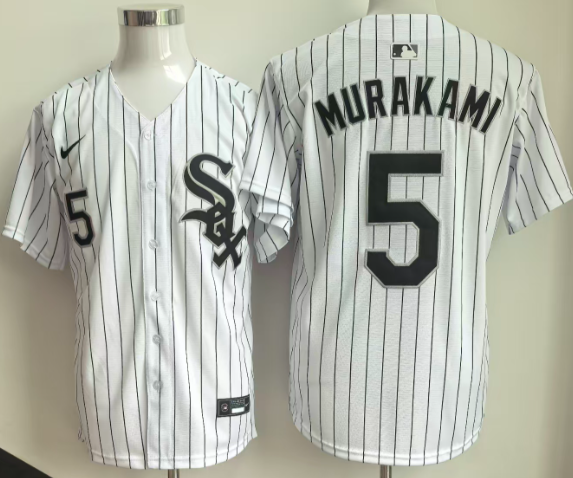 Munetaka #5 Murakami   MEN Stitched Jersey