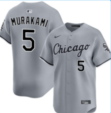 Munetaka #5 Murakami   MEN Stitched Jersey