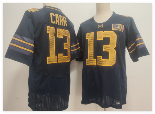 Notre Dame Fighting Irish #13 CJ Carr 2026 Shamrock Series Jersey