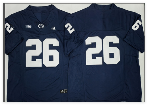 Saquon Barkley Stitched Penn State Nittany Lions Blue/White Jersey