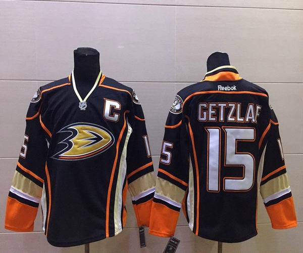 Reebok Anaheim ducks 15 Ryan Getzlaf black men ice hockey nhl jerseys