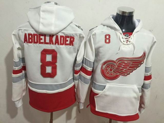 Reebok Detroit Red Wings 8 Aboelkader white men ice hockey nhl jersey