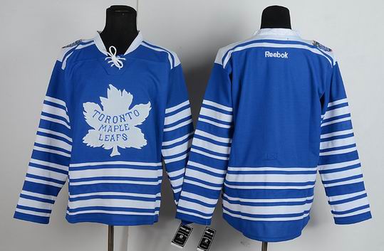 Reebok Toronto Maple Leafs blank Blue nhl  Jersey