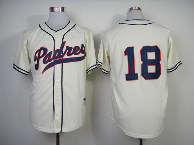 San Diego Padres 18 Authentic Carlos Quentin1948 Turn Back The Clock Jersey