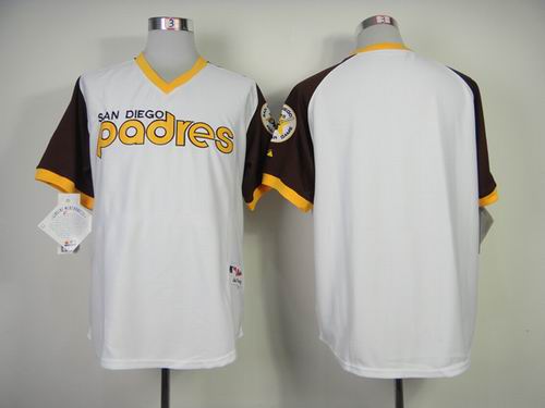 San Diego Padres Blank Authentic 1978 Turn Back The Clock Jersey