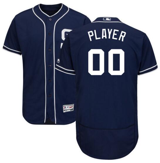 San Diego Padres Majestic Navy Alternate Flex Base Authentic Collection Custom Jersey