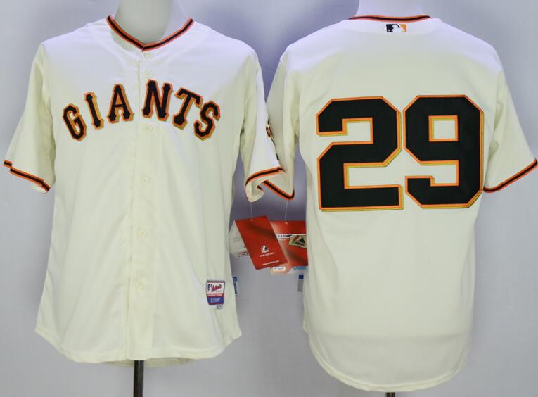 San Francisco Giants 29 Jeff Samardzija beige men mlb baseball jersey