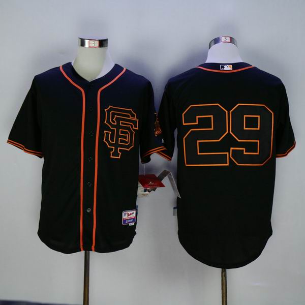 San Francisco Giants 29 Jeff Samardzija black MLB Jersey