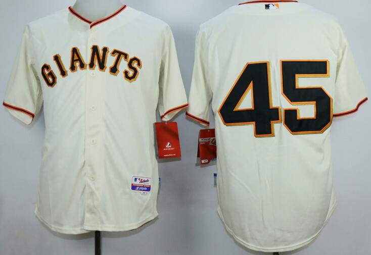 San Francisco Giants 45 Travis Ishikawa beige men mlb baseball jerseys