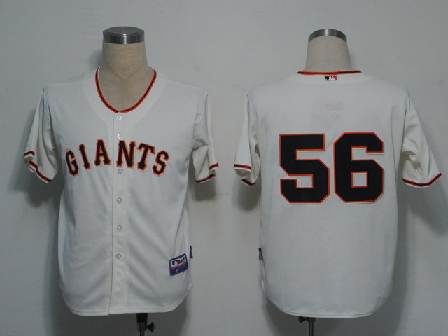 San Francisco Giants 56 Torres Cream men mlb Baseball Jersey