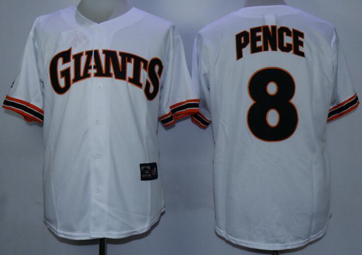 San Francisco Giants 8 Hunter Pence white men MLB baseball Jerseys