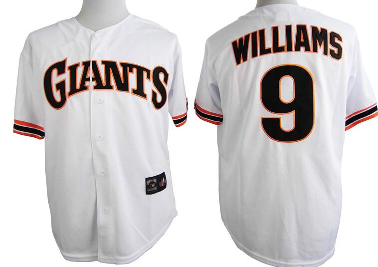 San Francisco Giants 9 Matt Williams white men mlb baseball jerseys