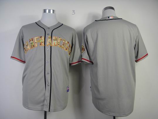 San Francisco Giants Blank gray mlb jersey
