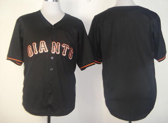 San Francisco Giants blank black mlb jersey