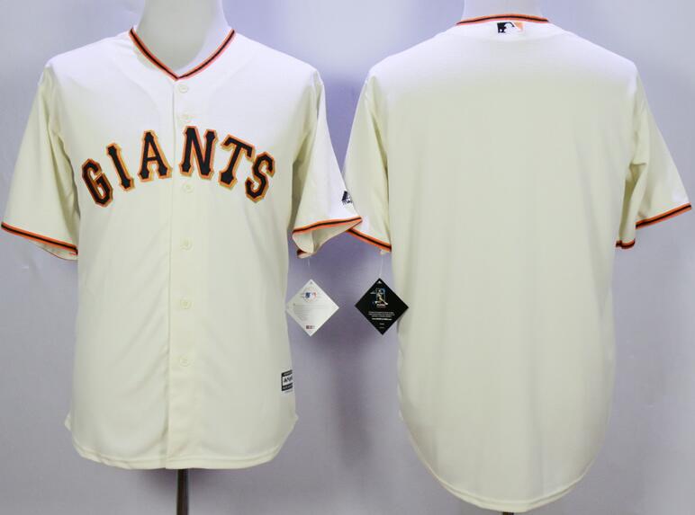 San Francisco Giants blank cream MLB Jersey