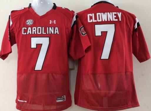 South Carolina Gamecock 7 Jadeveon Clowney red men College ncaa Football Jerseys