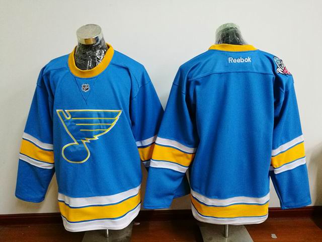 St. Louis Blues blank blue men nhl ice hockey  jerseys