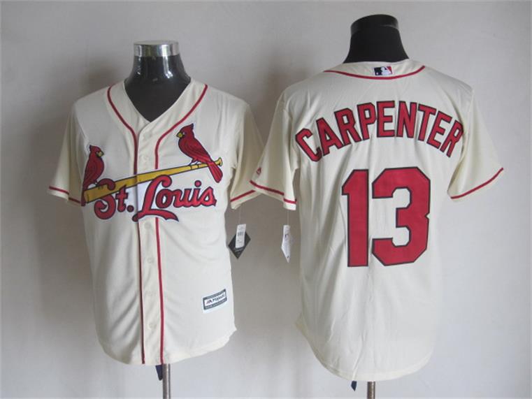 St. Louis Cardinals 13 Matt Carpenter Cearm New Cool Base Stitched Baseball Jersey