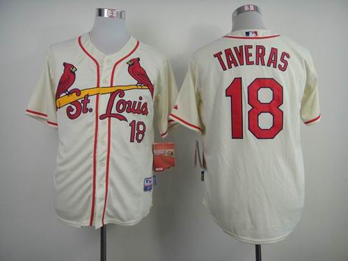 St. Louis Cardinals 18 Oscar Taveras  beige MLB Jerseys
