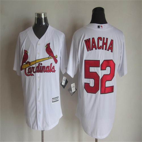 St. Louis Cardinals 52 Michael Wacha white Majestic MLB Jerseys 2016