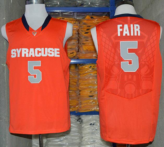 Syracuse Orange C.J. Fair #5 Basketball Jersey - Orange