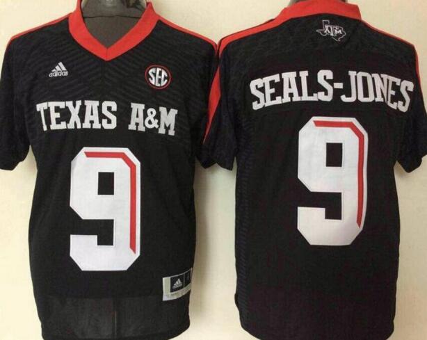 Texas A&M Aggies 9 Ricky Seals-Jones black men College ncaa Football Jerseys Texas A&M Aggies 9 Ricky Seals-Jones black men College ncaa Football Jerseys