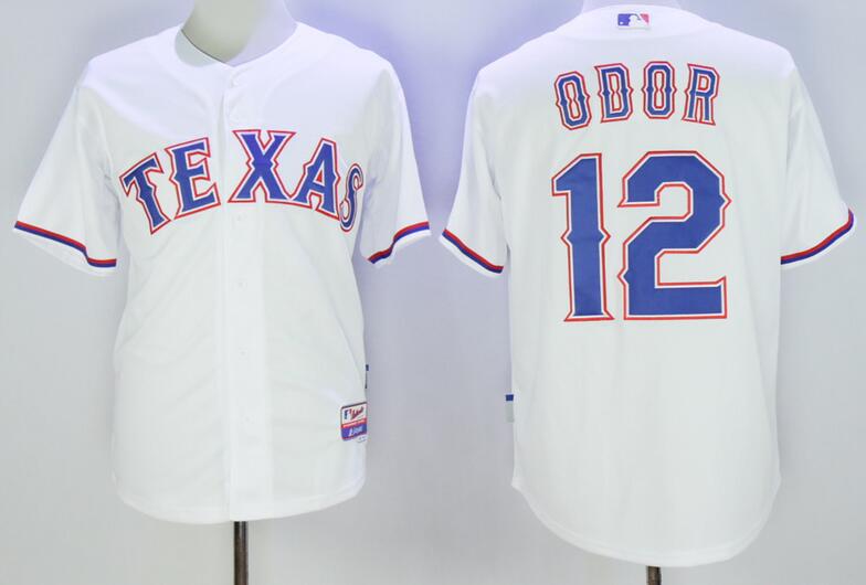 Texas Rangers 12 Rougned Odor white men mlb baseball jersey