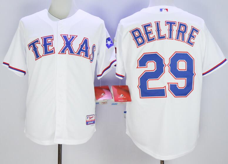 Texas Rangers 29 Adrian Beltre white men baseball mlb jerseys