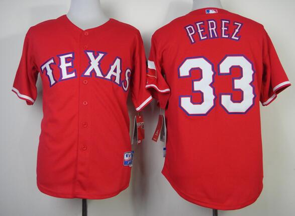 Texas Rangers 33 Martin Perez white men baseball mlb jersey