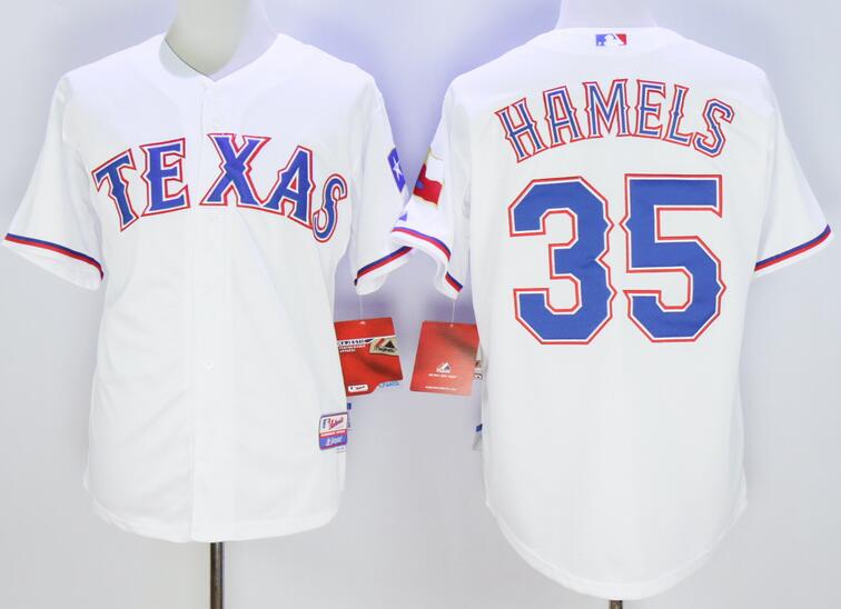 Texas Rangers 35 Cole Hamels white men baseball mlb jerseys