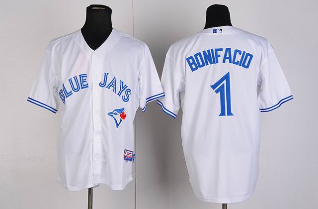 Toronto Blue Jays 1 Emilio Bonifacio White men mlb baseball jersey