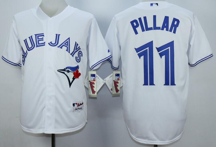 Toronto Blue Jays 11 Kevin Pillar white men mlb baseball jersey