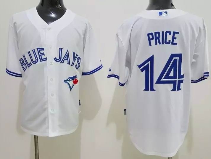 Toronto Blue Jays 14 David Price Alternate white MLB  baseball Jersey