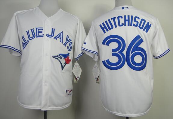 Toronto Blue Jays 36 Drew Hutchison white men baseball MLB Jerseys
