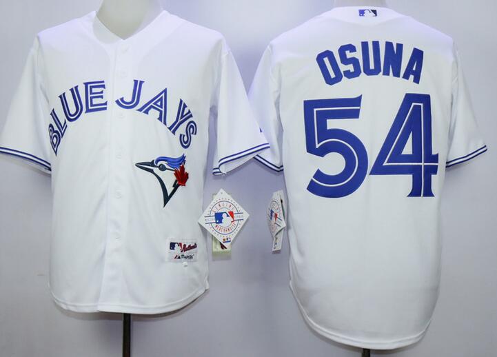 Toronto Blue Jays 54 Roberto Osuna white mlb baseball jersey