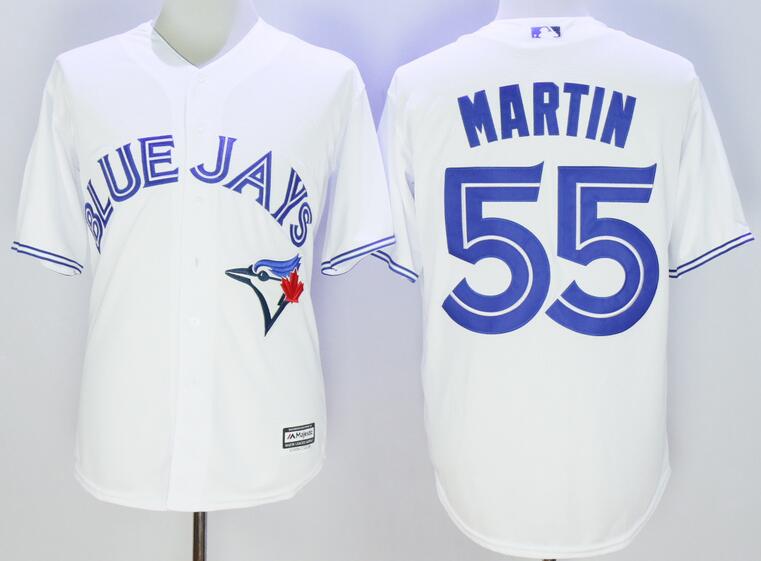 Toronto Blue Jays 55 Russell Martin white Majestic men MLB baseball Jerseys